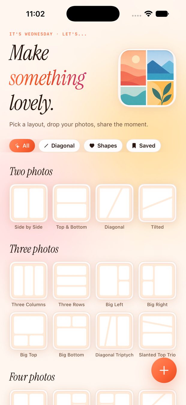 Pick a layout